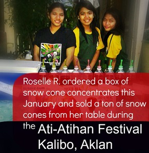 Snow Cones Ati Atihan Festival